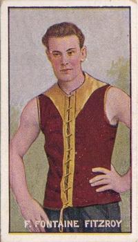 1905-06 Sniders & Abrahams Standard Cigarettes Series B - VFL #NNO Fred Fontaine Front